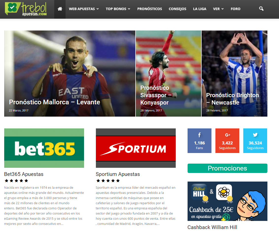 Detalles : Trébol Apuestas Deportivas Online